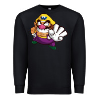 Black super wario land Premium Sweatshirt - linhVisuals