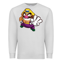 Dove Grey super wario land Premium Sweatshirt - linhVisuals