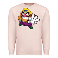Pale Pink super wario land Premium Sweatshirt - linhVisuals