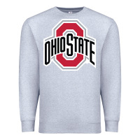 Heather Grey football Premium Sweatshirt - linhVisuals