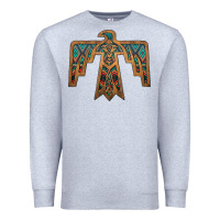 Heather Grey thunderbird Premium Sweatshirt - JahusDesignShop