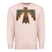 Pale Pink thunderbird Premium Sweatshirt - JahusDesignShop