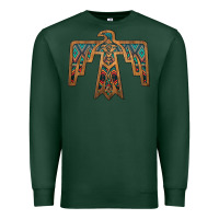 Sports Green thunderbird Premium Sweatshirt - JahusDesignShop