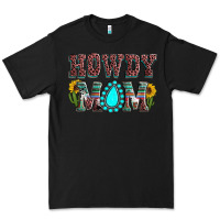 Black Howdy mom mother's day Premium Tee - HowdyJamesFarm