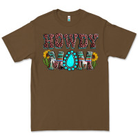 Cacao Howdy mom mother's day Premium Tee - HowdyJamesFarm