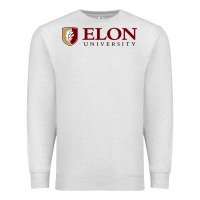 Oatmeal Heather Elon University Premium Sweatshirt - linhVisuals