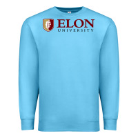 Ocean Blue Elon University Premium Sweatshirt - linhVisuals