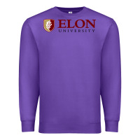 Purple Elon University Premium Sweatshirt - linhVisuals