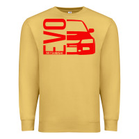 Antique Gold evo car Premium Sweatshirt - linhVisuals
