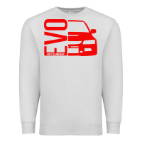 Dove Grey evo car Premium Sweatshirt - linhVisuals