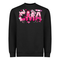 Black breast cancer cma certified medical assistant Heavyweight Sweatshirt - JahusDesignShop