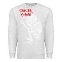 Oatmeal Heather butchered at birth 2 classic Premium Sweatshirt - linhVisuals