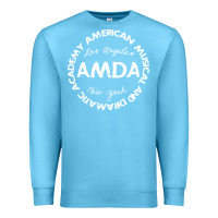 Ocean Blue amda Premium Sweatshirt - linhVisuals