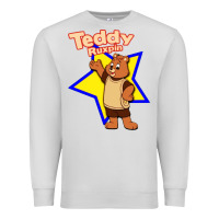 Dove Grey teddy ruxpin Premium Sweatshirt - linhVisuals