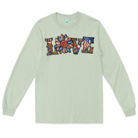 Matcha love american sunflower Long Sleeve Tee - BundleAndBundleShop