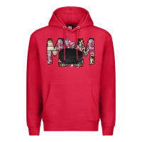 Cardinal mom hockey flower Premium Hoodie - RacoonDesign