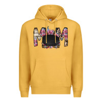 Mustard mom hockey flower Premium Hoodie - RacoonDesign