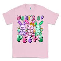 Bubblegum Pink What's up peeps Easter bunnies Easter Day Classic Tee - CowGirlArtShop