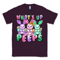 Plum What's up peeps Easter bunnies Easter Day Classic Tee - CowGirlArtShop
