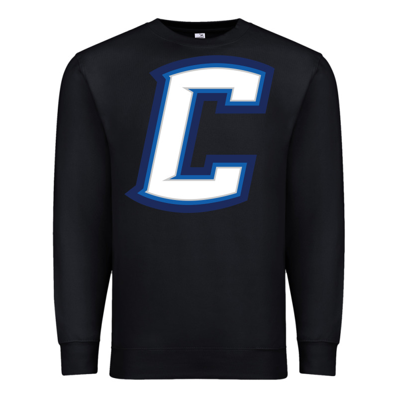 Creighton Bluejays Wordmark Premium Sweatshirt by linhVisuals | Teevron