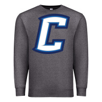 Charcoal Heather creighton bluejays wordmark Premium Sweatshirt - linhVisuals