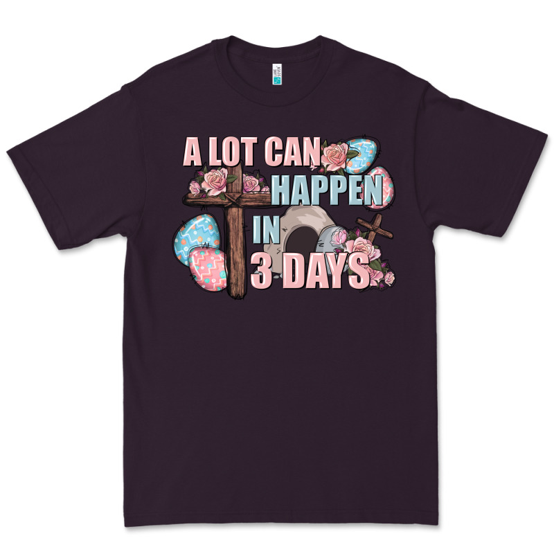 Easter Day A Lot Can Happen In 3 Days Premium Tee by CowGirlArtShop | Teevron