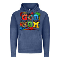 Vintage Denim autism god mom Vintage Hoodie - LillyAllenDesigns