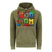 Vintage Olive autism god mom Vintage Hoodie - LillyAllenDesigns