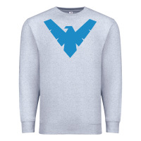 Heather Grey nightwing Premium Sweatshirt - linhVisuals