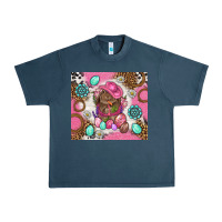 Midnight Navy Cowboy Bunny Easter Tumbler Urban Heavy Tee - BundleAndBundleShop