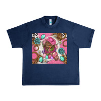 Navy Cowboy Bunny Easter Tumbler Urban Heavy Tee - BundleAndBundleShop