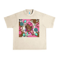 Sandshell Cowboy Bunny Easter Tumbler Urban Heavy Tee - BundleAndBundleShop