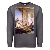 Charcoal Heather morocco, map, african, nying,algeria, agadir travel Premium Sweatshirt - linhVisuals