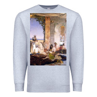 Heather Grey morocco, map, african, nying,algeria, agadir travel Premium Sweatshirt - linhVisuals