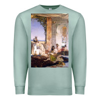 Seafoam morocco, map, african, nying,algeria, agadir travel Premium Sweatshirt - linhVisuals