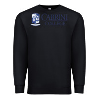 Black cabrini college verticle Premium Sweatshirt - linhVisuals