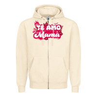 Sandshell te amo mama Zipper Hoodie - JahusDesignShop