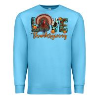 Ocean Blue love thanksgiving Premium Sweatshirt - JahusDesignShop