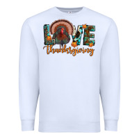 White love thanksgiving Premium Sweatshirt - JahusDesignShop