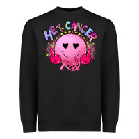Black hey cancer Heavyweight Sweatshirt - JahusDesignShop