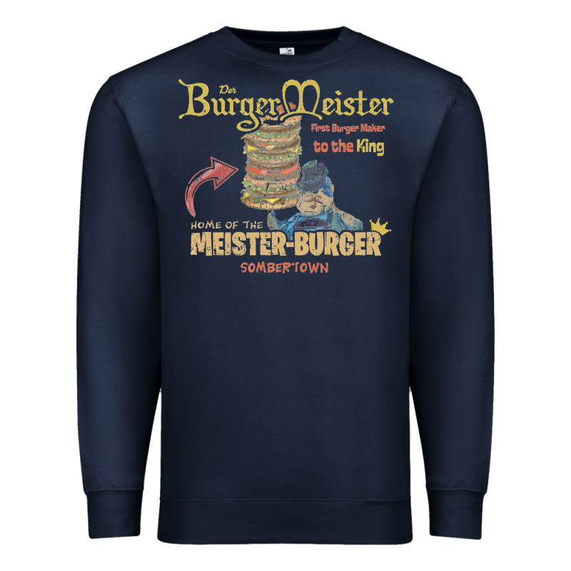 The Burgermeister Home Of The Meister Burger Premium Sweatshirt by linhVisuals | Teevron