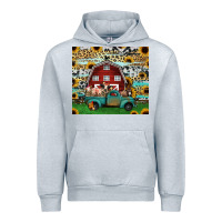 Heather Grey farm animals red barn tumbler 20oz Urban Hoodie - Jasminsmagicworld