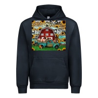 Navy farm animals red barn tumbler 20oz Urban Hoodie - Jasminsmagicworld