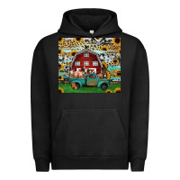 Pigment Black farm animals red barn tumbler 20oz Urban Hoodie - Jasminsmagicworld