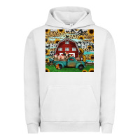 Pigment Lunar Rock farm animals red barn tumbler 20oz Urban Hoodie - Jasminsmagicworld