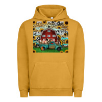 Pigment Peanut Butter farm animals red barn tumbler 20oz Urban Hoodie - Jasminsmagicworld
