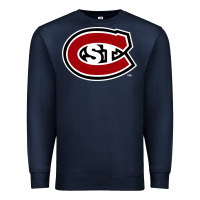 Navy st. cloud state Huskies, Gear Premium Sweatshirt - linhVisuals