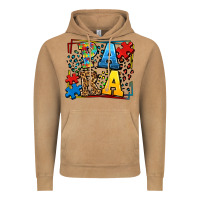 Vintage Camel autism leopard frame para Vintage Hoodie - LillyAllenDesigns