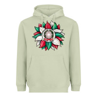 Matcha sunflower i̇talian flag Heavyweight Hoodie - JahusDesignShop