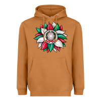 Meerkat sunflower i̇talian flag Heavyweight Hoodie - JahusDesignShop